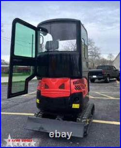 2 Ton New Mini Excavator, EPA certified USA KUBOTA Diesel Engine