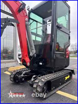2 Ton New Mini Excavator, EPA certified USA KUBOTA Diesel Engine