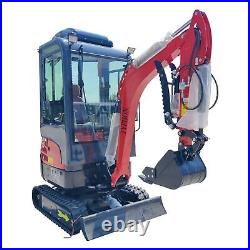 2 Ton New Mini Excavator TYPHON TERROR XVIII EPA certified KUBOTA Diesel Engine