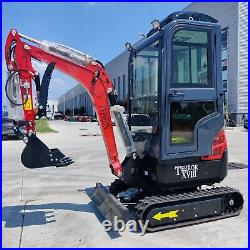 2 Ton New Mini Excavator TYPHON TERROR XVIII EPA certified KUBOTA Diesel Engine