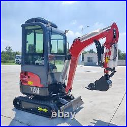 2 Ton New Mini Excavator TYPHON TERROR XVIII EPA certified KUBOTA Diesel Engine