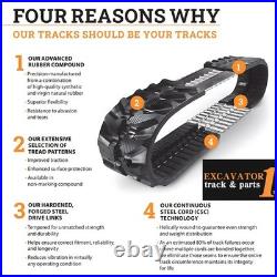 2rubber tracks 7 inches 180 x 72 x 37 Standard Duty Fits Kubota Fits Yanmar, Gehl