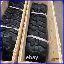 2rubber tracks Rubber Tracks 180x72x37mm for 1 Ton Mini Excavator, Free Shipping