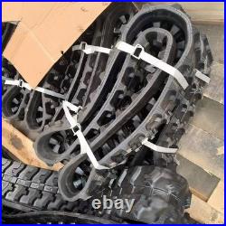 2rubber tracks Rubber Tracks 180x72x37mm for 1 Ton Mini Excavator, Free Shipping