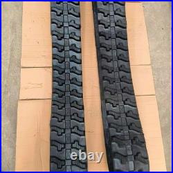 2rubber tracks Rubber Tracks 180x72x37mm for 1 Ton Mini Excavator, Free Shipping