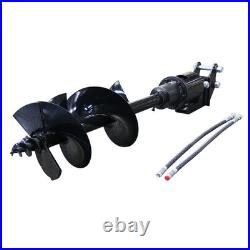 300mm Diameter Auger Drill For 1-1.5 Ton Mini Excavator Attachment Free Shipping