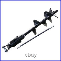 300mm Diameter Auger Drill For 1-1.5 Ton Mini Excavator Attachment Free Shipping