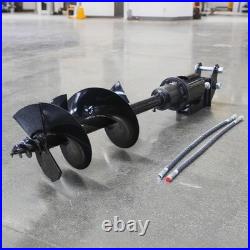 300mm Diameter Auger Drill For 1-1.5 Ton Mini Excavator Attachment Free Shipping