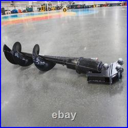 300mm Diameter Auger Drill For 1-1.5 Ton Mini Excavator Attachment Free Shipping