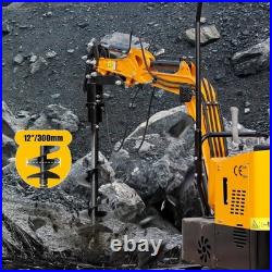 300mm Hydraulic Auger Drill For 1-2 Tons Chinese Mini Excavators Attachments 300mm Hydraulic Auger Drill For 1-2 Tons Chinese Mini Excavators Attachments