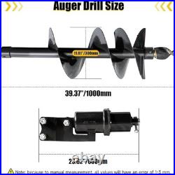 300mm Hydraulic Auger Drill For 1-2 Tons Chinese Mini Excavators Attachments 300mm Hydraulic Auger Drill For 1-2 Tons Chinese Mini Excavators Attachments