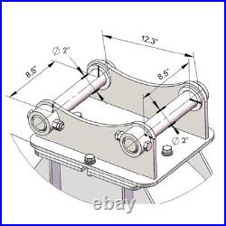 30 Excavator Forestry Brush Mulcher, 6-10 Ton Carrier 30 Excavator Forestry Brush Mulcher, 6-10 Ton Carrier