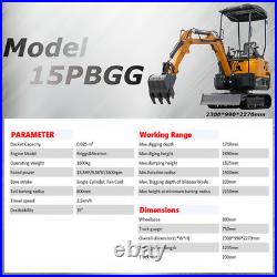 3500lbs Hydraulic Mini Excavator For Sale with Dual-side Pilot Control Digger 3500lbs Hydraulic Mini Excavator For Sale with Dual-side Pilot Control Digger
