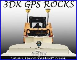 3DX LASER ROLLER GRADER SKID STEER DINGO EXCAVATOR Bobcat DOZER LEVEL Best GPS