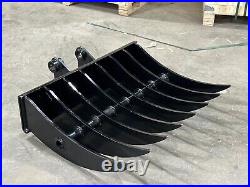 3.5 Ton Excavator Rake Attachment For Rippa