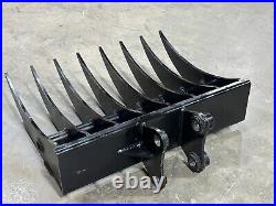 3.5 Ton Excavator Rake Attachment For Rippa