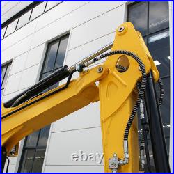 3.5 Ton Kubota 25HP Diesel Mini Excavator, Side Swing Boom Mini Digger EPA