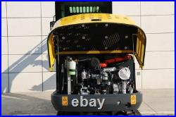 3.5-ton Kubota V1505 diesel mini excavator 25hp cab air conditioning thumb clamp