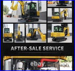3.5 ton Mini Excavator Kubota Engine 25HP Engine V1505,4 cylinders 2025 New