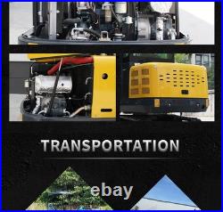 3.5 ton Mini Excavator Kubota Engine 25HP Engine V1505,4 cylinders 2025 New