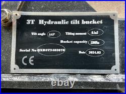 3 Ton Mini Excavator Hydraulic Tilt Bucket 32 3 Ton Mini Excavator Hydraulic Tilt Bucket 32