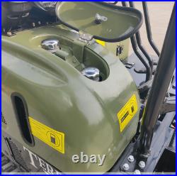 4000 lbs TERROR XX Mini Excavator EPA Kubota D902 Diesel Engine Side Swing New