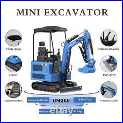 4000lbs KUBOTA Engine 1.8TON Mini Excavator Crawler Digger Diesel Twin-cylinder 4000lbs KUBOTA Engine 1.8TON Mini Excavator Crawler Digger Diesel Twin-cylinder