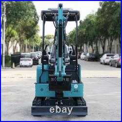 4000lbs Mini Excavator 1.8Ton Kubota Z482 Pilot System with Attachments Auger