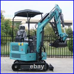 4000lbs Mini Excavator 1.8Ton Kubota Z482 Pilot System with Two Cylinder USA, EPA