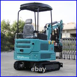 4000lbs Mini Excavator 1.8Ton Kubota Z482 Pilot System with Two Cylinder USA, EPA