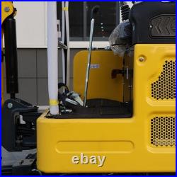 4000lbs Mini Excavator Kubota D722 Engine Pilot System with 6 Attachments USA