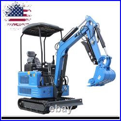 4000lbs Mini Hydraulic Excavator with Kubota Diesel Engine 1.8Ton USA Stock New