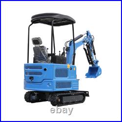 4000lbs Mini Hydraulic Excavator with Kubota Diesel Engine 1.8Ton USA Stock New