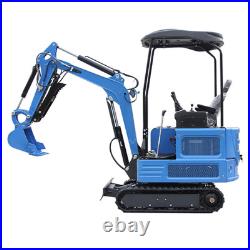 4000lbs Mini Hydraulic Excavator with Kubota Diesel Engine 1.8Ton USA Stock New