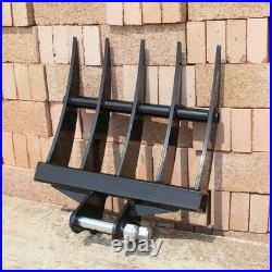 400mm 0.8-1.5 Ton Mini Excavator Suitable For Attachment Rake