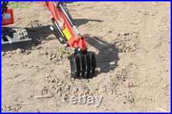 400mm 0.8-1.5 Ton Mini Excavator Suitable For Attachment Rake