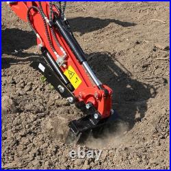 400mm 0.8-1.5 Ton Mini Excavator Suitable For Attachment Rake