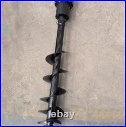 400mm Diameter Auger Drill Rod Post Hole Attachment for 1-2ton mini excavator 400mm Diameter Auger Drill Rod Post Hole Attachment for 1-2ton mini excavator
