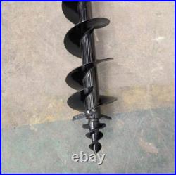 400mm Diameter Auger Drill Rod Post Hole Attachment for 1-2ton mini excavator 400mm Diameter Auger Drill Rod Post Hole Attachment for 1-2ton mini excavator