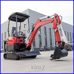 4,000 lbs Terror XVIII Mini Excavator, EPA Certified KUBOTA D902 Diesel Machine