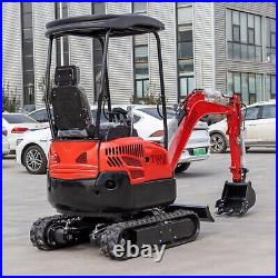 4,000 lbs Terror XVIII Mini Excavator, EPA Certified KUBOTA D902 Diesel Machine
