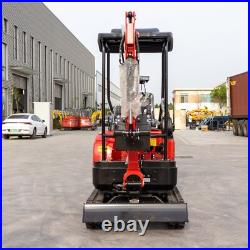 4,000 lbs Terror XVIII Mini Excavator, EPA Certified KUBOTA D902 Diesel Machine