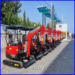 4,000 lbs Terror XVIII Mini Excavator, EPA Certified KUBOTA D902 Diesel Machine