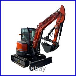 4 Ton, Kubota Diesel Engine Mini Excavator with Hydraulic Thumb & A/C CFG-40UF