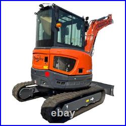 4 Ton, Kubota Diesel Engine Mini Excavator with Hydraulic Thumb & A/C CFG-40UF