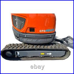 4 Ton, Kubota Diesel Engine Mini Excavator with Hydraulic Thumb & A/C CFG-40UF