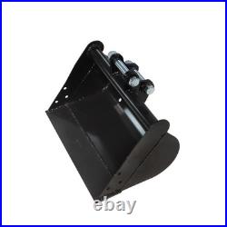 500mm Plain Bucket Attachment For Mini Excavator 1ton-1.5ton with Pins