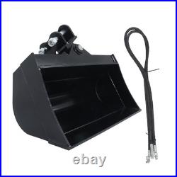 600mm Mini Excavator Tilting Bucket Attachment US Stock/Free Shipping