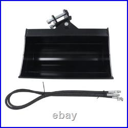 600mm Mini Excavator Tilting Bucket Attachment US Stock/Free Shipping