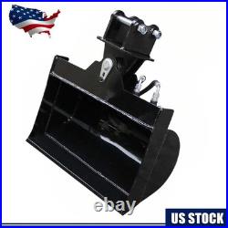 600mm Mini Excavator Tilting Bucket Attachment US Stock/Free Shipping 2025 New